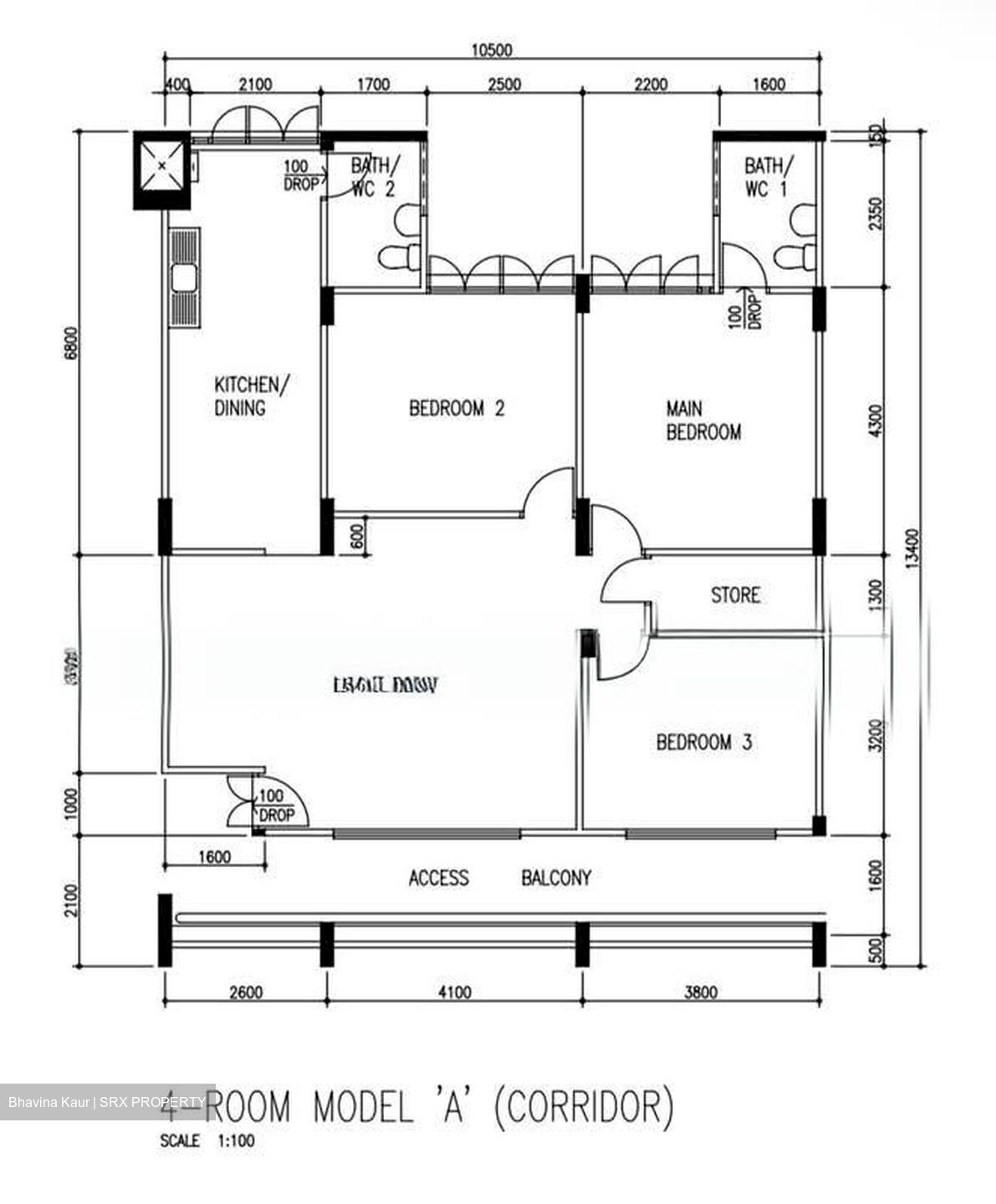 Blk 315 Bukit Batok Street 32 (Bukit Batok), HDB 4 Rooms #554537191
